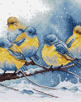 Cross Stitch Kit Luca - S - Eastern Bluebirds, BU5028 - Luca - S Yarns