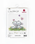Cross Stitch Kit Luca - S - Elephant Couple, B1184 - Luca - S Yarns