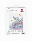 Cross Stitch Kit Luca - S - Elephant with Butterfly, B1183 - Luca - S Yarns