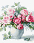 Cross Stitch Kit Luca - S - Etude with Roses, B2280 - Luca - S Yarns