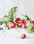 Cross Stitch Kit Luca - S - Etude with Strawberries, B2254 - Luca - S Yarns