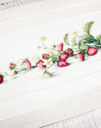 Cross Stitch Kit Luca - S - Etude with Strawberries, B2266 - Luca - S Yarns