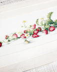 Cross Stitch Kit Luca - S - Etude with Strawberries, B2266 - Luca - S Yarns