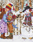 Cross Stitch Kit Luca - S - First Kiss, B2389 - Luca - S Yarns