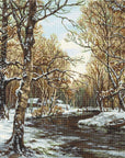 Cross Stitch Kit Luca - S - First Snow, B597 - Luca - S Yarns