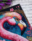 Cross Stitch Kit Luca - S - Flamingo Fantastico, BU5036 - Luca - S Yarns
