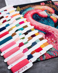 Cross Stitch Kit Luca - S - Flamingo Fantastico, BU5036 - Luca - S Yarns