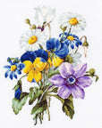 Cross Stitch Kit Luca - S - Flower Bouquet, B2348 - Luca - S Yarns