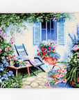 Cross Stitch Kit Luca - S - Flower garden, B2342 - Luca - S Yarns
