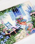 Cross Stitch Kit Luca - S - Flower garden, B2342 - Luca - S Yarns