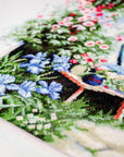 Cross Stitch Kit Luca - S - Flower garden, B2342 - Luca - S Yarns