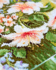 Cross Stitch Kit Luca - S - Flowers by the window, BU4015 - Luca - S Yarns