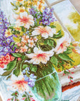 Cross Stitch Kit Luca - S - Flowers by the window, BU4015 - Luca - S Yarns