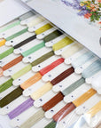 Cross Stitch Kit Luca - S - Flowers by the window, BU4015 - Luca - S Yarns