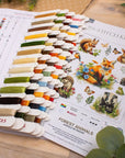 Cross Stitch Kit Luca - S - Forest Animals, BU5057 - Luca - S Yarns