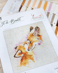 Cross Stitch Kit Luca - S - Foxes B2312 - Luca - S Yarns
