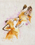 Cross Stitch Kit Luca - S - Foxes B2312 - Luca - S Yarns