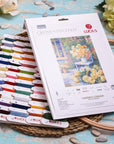 Cross Stitch Kit Luca - S - Garden Corner, BU5056 - Luca - S Yarns