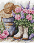 Cross Stitch Kit Luca - S - Garden Decor, B7036 - Luca - S Yarns