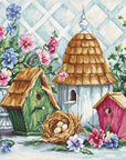 Cross Stitch Kit Luca - S - Garden Nestin, B2396 - Luca - S Yarns