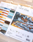 Cross Stitch Kit Luca - S - Geese on the Stream, B590 - Luca - S Yarns