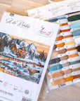 Cross Stitch Kit Luca - S - Geese on the Stream, B590 - Luca - S Yarns