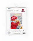 Cross Stitch Kit Luca - S - Girl Kissing Puppy, BU5027 - Luca - S Yarns