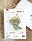 Cross Stitch Kit Luca - S Gold - April Bouquet, B7000 - Luca - S Yarns