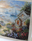 Cross Stitch Kit Luca - S, Gold Collection - B619, Tranquil Seafront - Luca - S Yarns