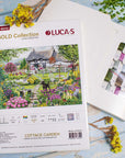 Cross Stitch Kit Luca - S GOLD - Cottage Garden, B2412 - Luca - S Yarns