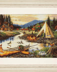 Cross Stitch Kit Luca - S - Gold Creek, BU5021 - Luca - S Yarns