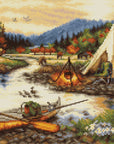 Cross Stitch Kit Luca - S - Gold Creek, BU5021 - Luca - S Yarns