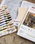 Cross Stitch Kit Luca - S GOLD - Log Cabin General Store, B2413 - Luca - S Yarns