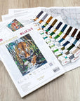 Cross Stitch Kit Luca - S Gold - The Tiger, B2406 - Luca - S Yarns