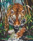 Cross Stitch Kit Luca - S Gold - The Tiger, B2406 - Luca - S Yarns