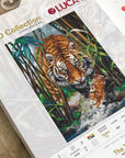 Cross Stitch Kit Luca - S Gold - The Tiger, B2406 - Luca - S Yarns