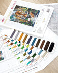 Cross Stitch Kit Luca - S Gold - The Tiger, B2406 - Luca - S Yarns
