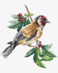Cross Stitch Kit Luca - S - Goldfinch bird, B1197 - Luca - S Yarns