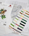 Cross Stitch Kit Luca - S - Goldfinch bird, B1197 - Luca - S Yarns