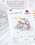 Cross Stitch Kit Luca - S - Good Night, B1192 - Luca - S Yarns