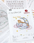 Cross Stitch Kit Luca - S - Good Night, B1192 - Luca - S Yarns