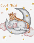 Cross Stitch Kit Luca - S - Good Night, B1192 - Luca - S Yarns