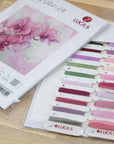 Cross Stitch Kit Luca - S - Graceful Orchids B7009 - Luca - S Yarns