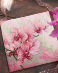 Cross Stitch Kit Luca - S - Graceful Orchids B7009 - Luca - S Yarns