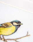 Cross Stitch Kit Luca - S - Great tit, B1155 - Luca - S Yarns