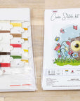 Cross Stitch Kit Luca - S - Happy Owl B1401 - Luca - S Yarns