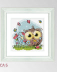 Cross Stitch Kit Luca-S - Happy Owl B1401 - Luca-S