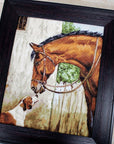 Cross Stitch Kit Luca - S - Hunter and Foxhound, B580 - Luca - S Yarns