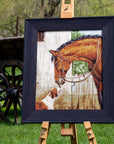 Cross Stitch Kit Luca - S - Hunter and Foxhound, B580 - Luca - S Yarns
