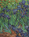 Cross Stitch Kit Luca - S - Irises - Van Gog, B444 - Luca - S Yarns